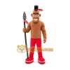 Warrior with Spear Mascot Costume for Adults Custom Logo Party Character Suit Warrior with Spear Mascot Costume for Adults Custom Logo Party Character Suit