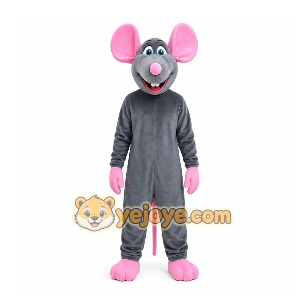 Mouse Mascot Costume for Adults Custom Logo Party Character Suit Mouse Mascot Costume for Adults Custom Logo Party Character Suit