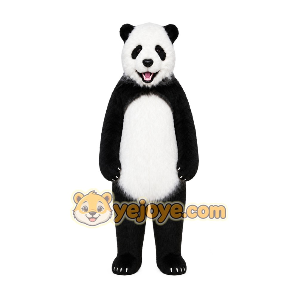 Panda Mascot Costume for Adults Custom Logo Party Character Suit Panda Mascot Costume for Adults Custom Logo Party Character Suit