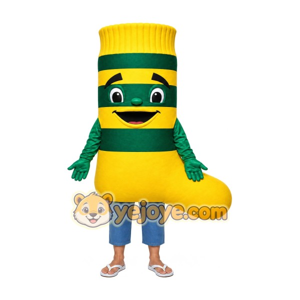 Crayon Mascot Costume for Adults Custom Logo Party Character Suit