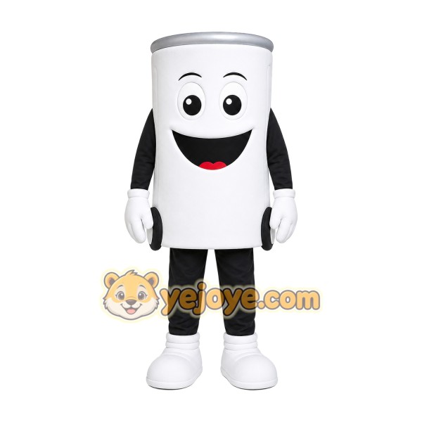 Cup Mascot Costume for Adults Custom Logo Party Character Suit