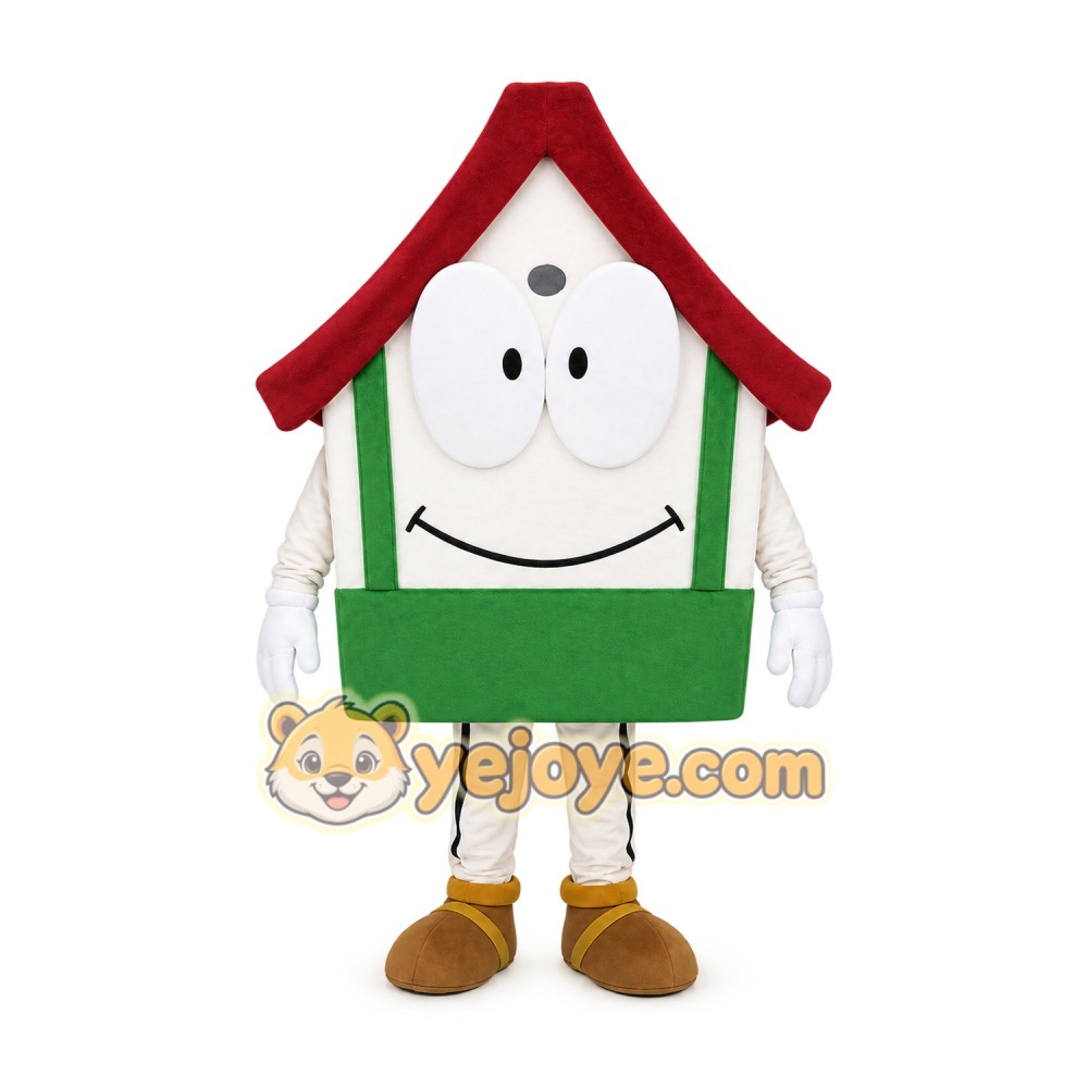 House Mascot Costume for Adults Custom Logo Party Character Suit House Mascot Costume for Adults Custom Logo Party Character Suit