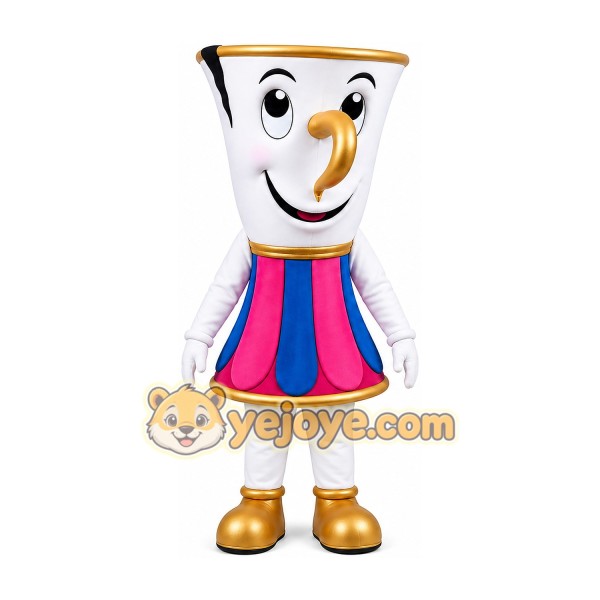 Cup Mascot Costume for Adults Custom Logo Party Character Suit