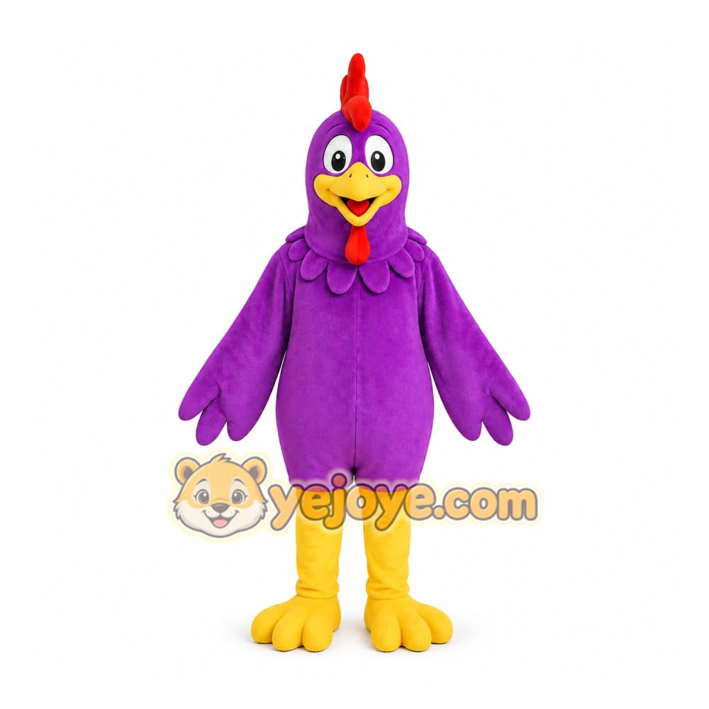 Chicken Mascot Costume for Adults Custom Logo Party Character Suit