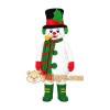 Snowman Mascot Costume for Adults Custom Logo Party Character Suit