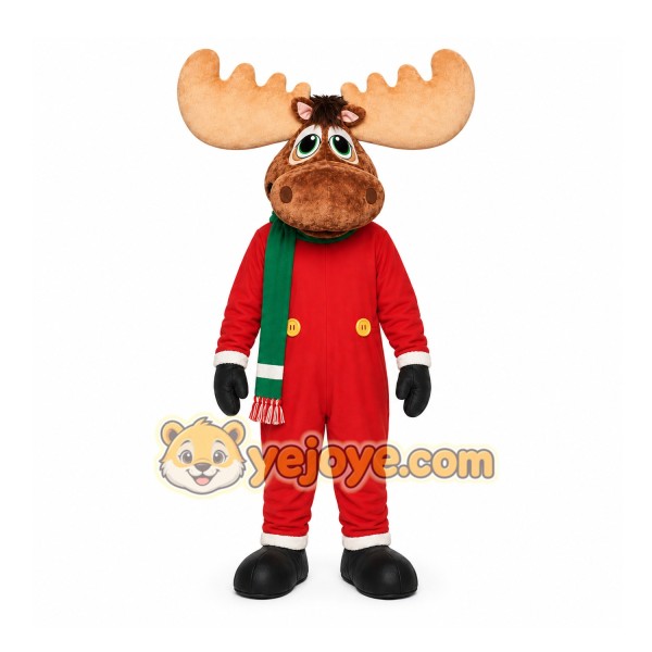 Moose Mascot Costume for Adults Custom Logo Party Character Suit
