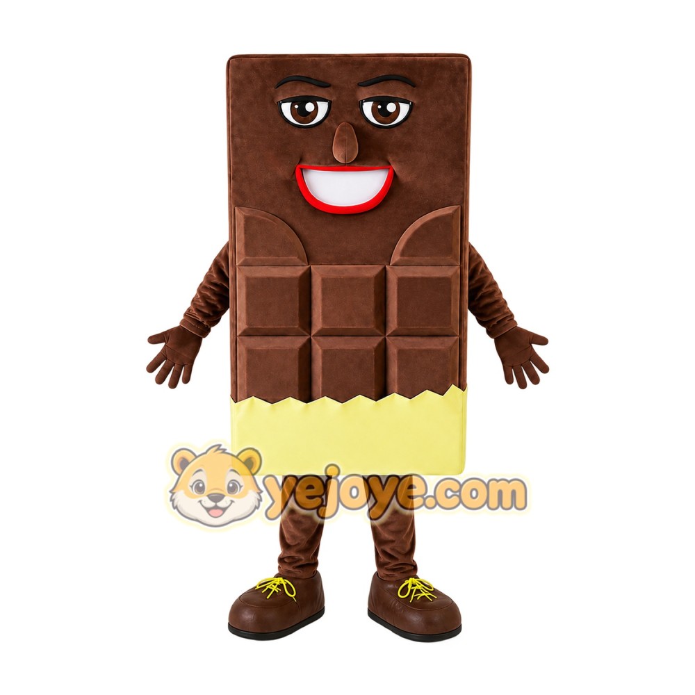 Candy Bar Mascot Costume for Adults Custom Logo Party Character Suit Candy Bar Mascot Costume for Adults Custom Logo Party Character Suit