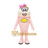 Ice Cream Mascot Costume for Adults Custom Logo Party Character Suit Ice Cream Mascot Costume for Adults Custom Logo Party Character Suit