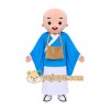 Monk character Mascot Costume for Adults Custom Logo Party Character Suit