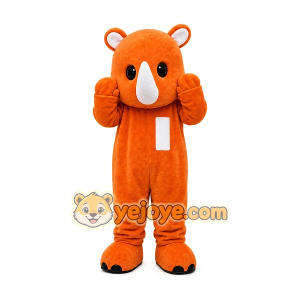 Rhino Mascot Costume for Adults Custom Logo Party Character Suit