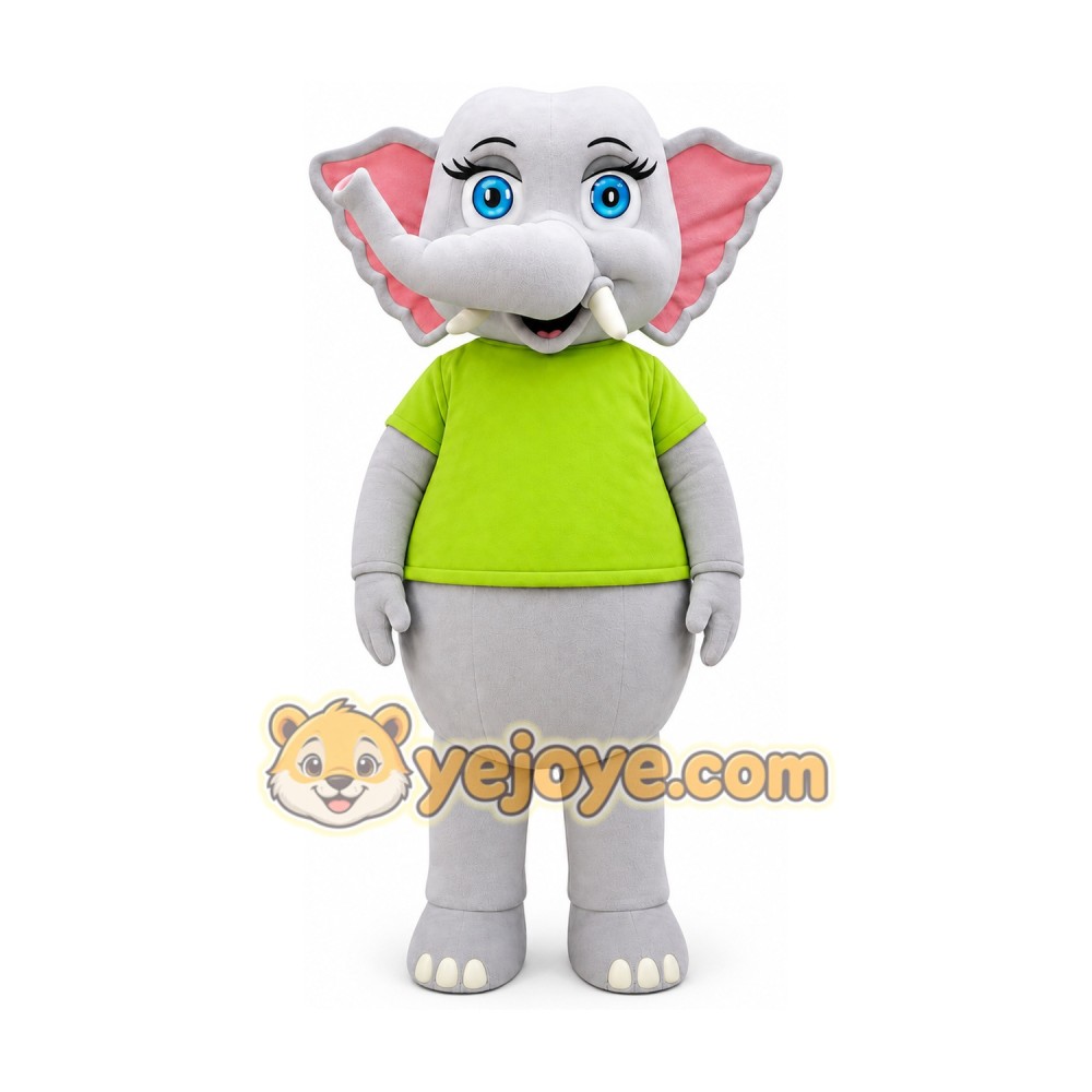 Elephant Mascot Costume for Adults Custom Logo Party Character Suit Elephant Mascot Costume for Adults Custom Logo Party Character Suit