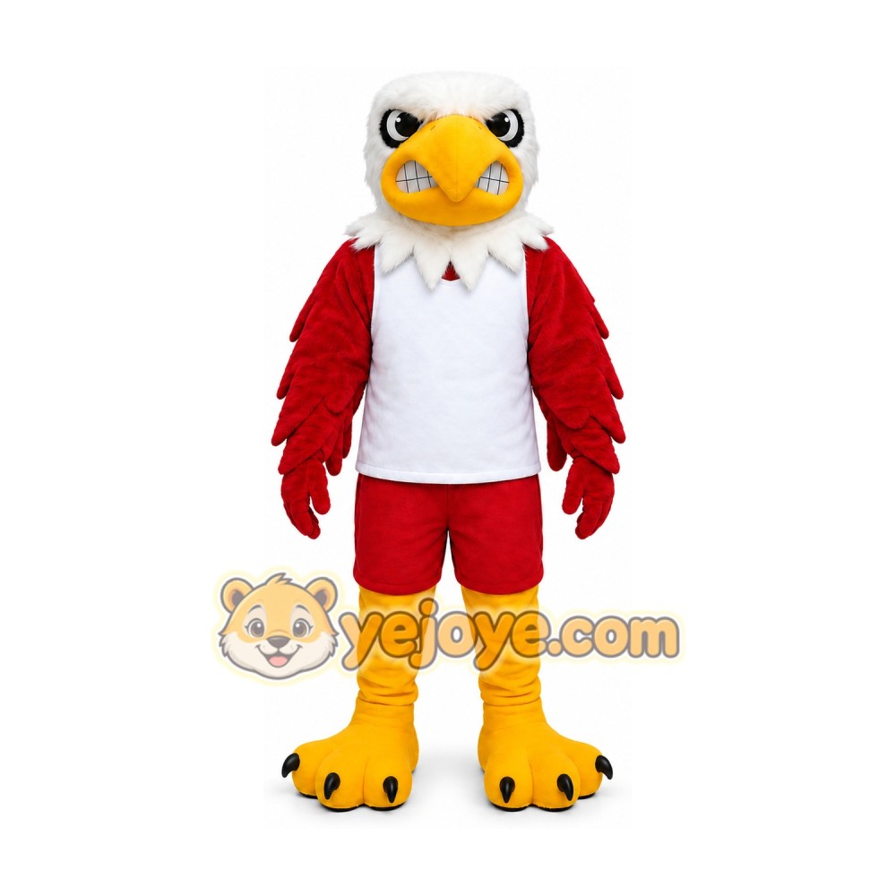 Eagle Mascot Costume for Adults Custom Logo Party Character Suit