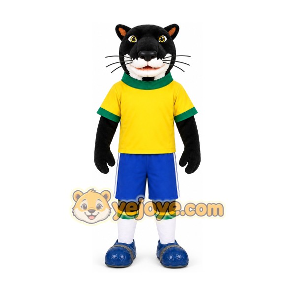 Panther Mascot Costume for Adults Custom Logo Party Character Suit
