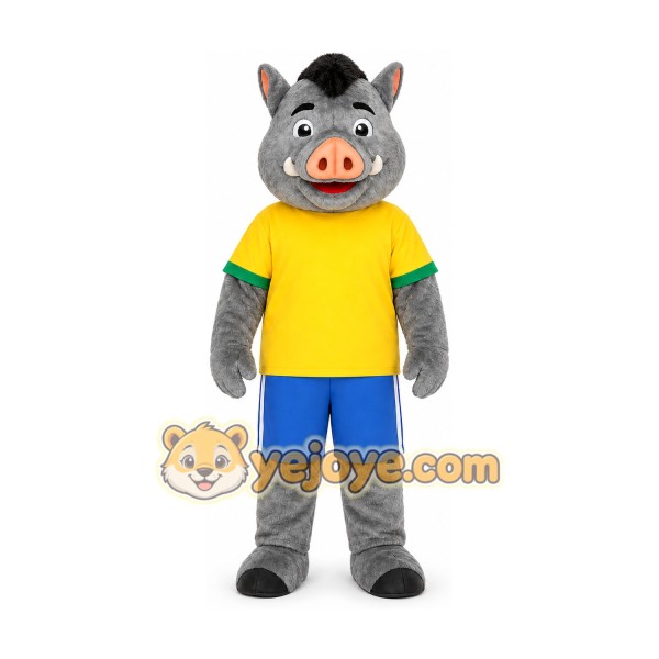 Pig Mascot Costume for Adults Custom Logo Party Character Suit