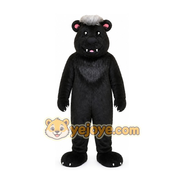 Bear Mascot Costume for Adults Custom Logo Party Character Suit