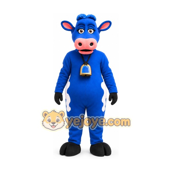 Cow Mascot Costume for Adults Custom Logo Party Character Suit Cow Mascot Costume for Adults Custom Logo Party Character Suit