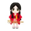Cartoon Girl in Red Robe Mascot Costume for Adults Custom Logo Party Character Suit