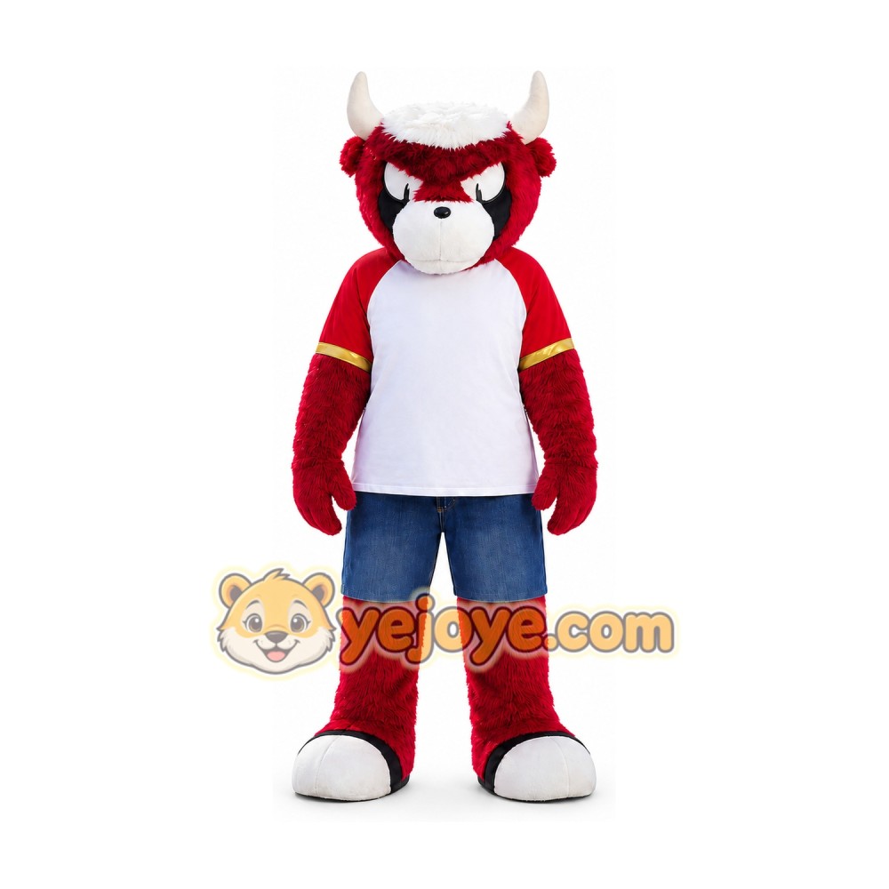 Bull Mascot Costume for Adults Custom Logo Party Character Suit Bull Mascot Costume for Adults Custom Logo Party Character Suit