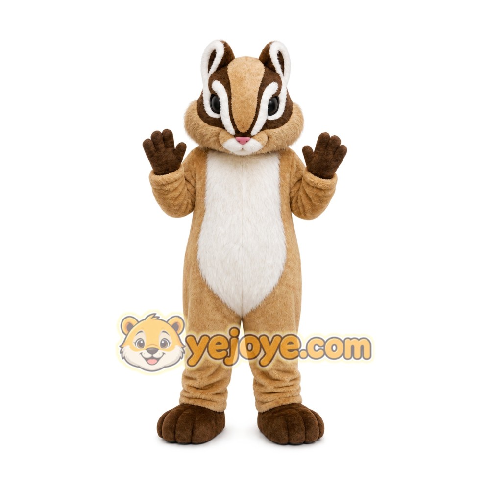 Squirrel Mascot Costume for Adults Custom Logo Party Character Suit