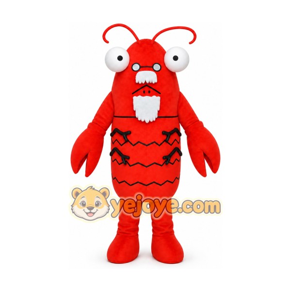 Lobster Mascot Costume for Adults Custom Logo Party Character Suit Lobster Mascot Costume for Adults Custom Logo Party Character Suit