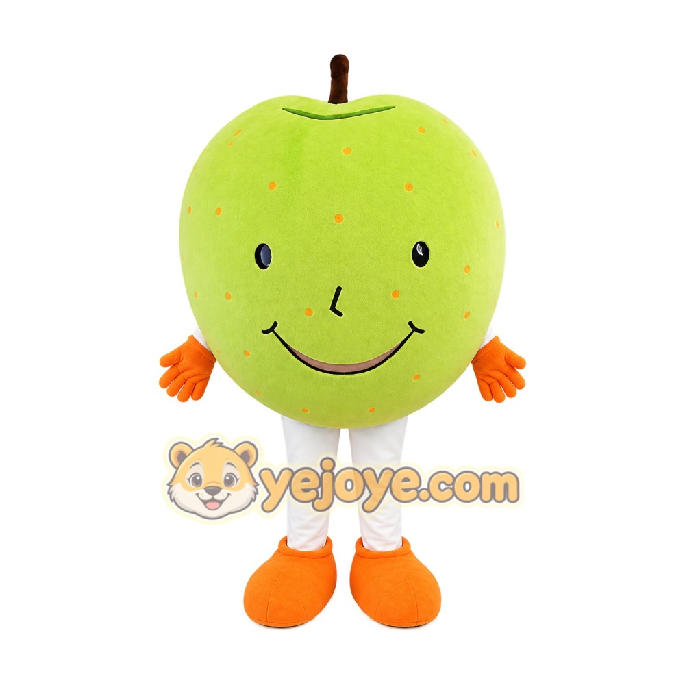 Apple Mascot Costume for Adults Custom Logo Party Character Suit Apple Mascot Costume for Adults Custom Logo Party Character Suit