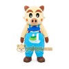 Pig Mascot Costume for Adults Custom Logo Party Character Suit