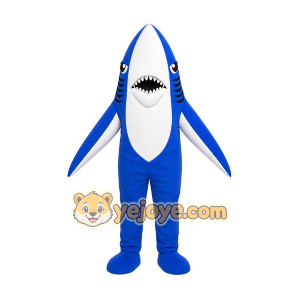 Shark Mascot Costume for Adults Custom Logo Party Character Suit