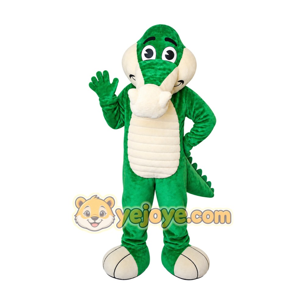 Crocodile Mascot Costume for Adults Custom Logo Party Character Suit Crocodile Mascot Costume for Adults Custom Logo Party Character Suit
