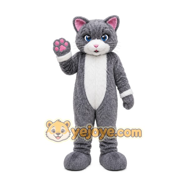 Cat Mascot Costume for Adults Custom Logo Party Character Suit Cat Mascot Costume for Adults Custom Logo Party Character Suit