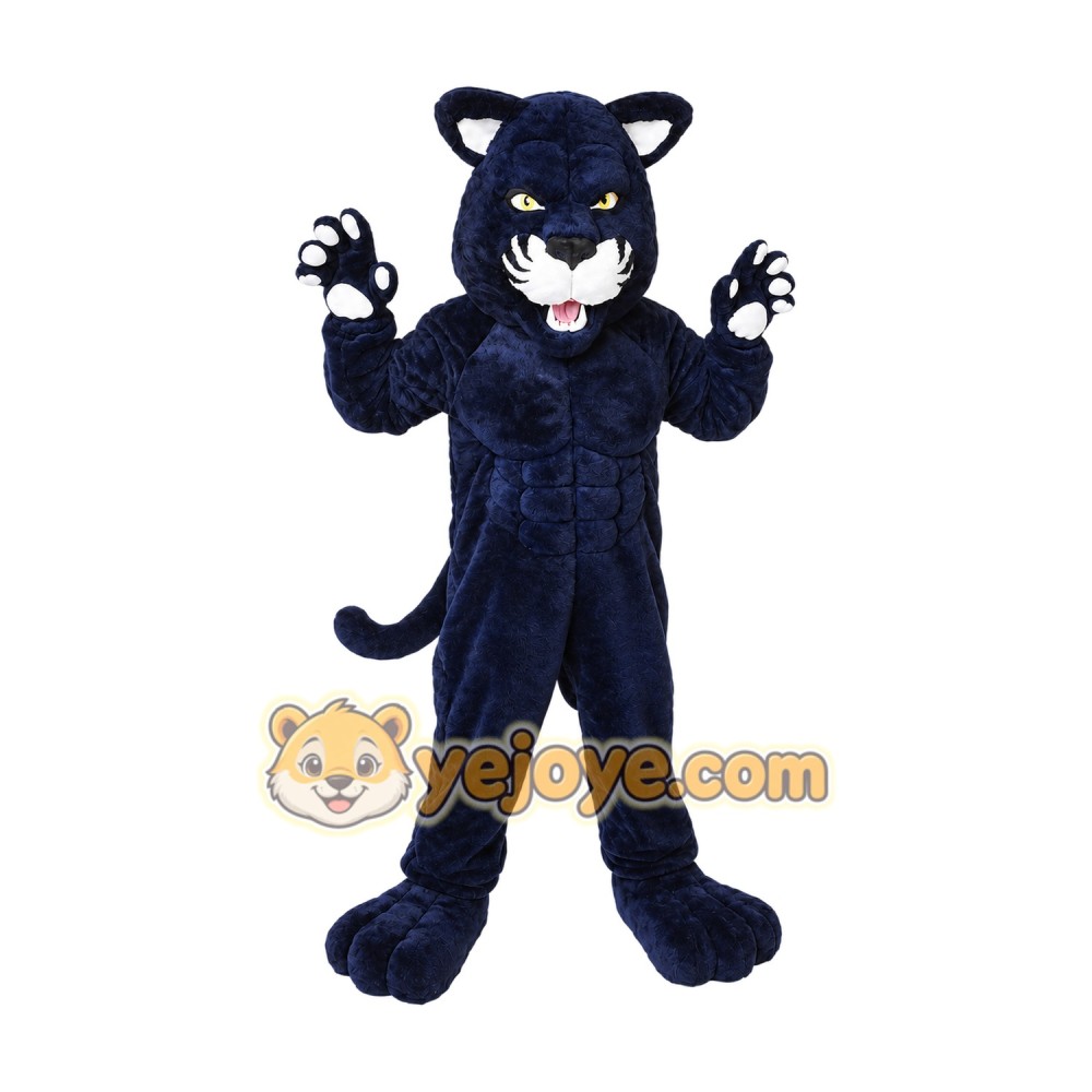 Panther Mascot Costume for Adults Custom Logo Party Character Suit