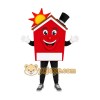 House Mascot Costume for Adults Custom Logo Party Character Suit