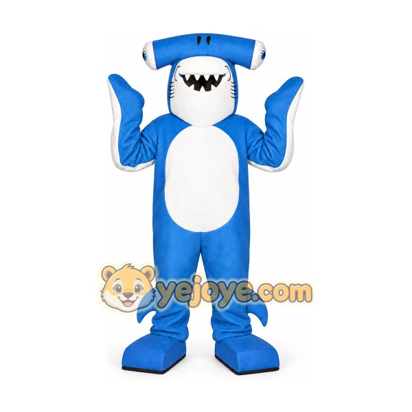 Shark Mascot Costume for Adults Custom Logo Party Character Suit