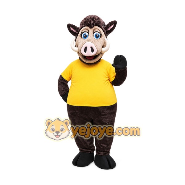 Pig Mascot Costume for Adults Custom Logo Party Character Suit