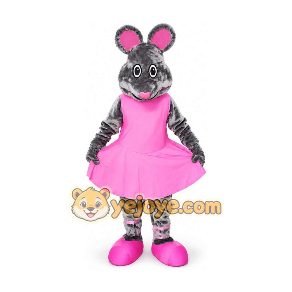 Mouse Mascot Costume for Adults Custom Logo Party Character Suit Mouse Mascot Costume for Adults Custom Logo Party Character Suit