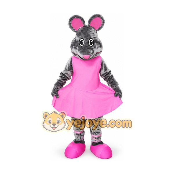 Mouse Mascot Costume for Adults Custom Logo Party Character Suit