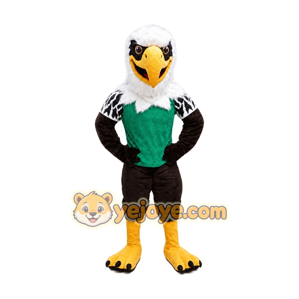 Eagle Mascot Costume for Adults Custom Logo Party Character Suit