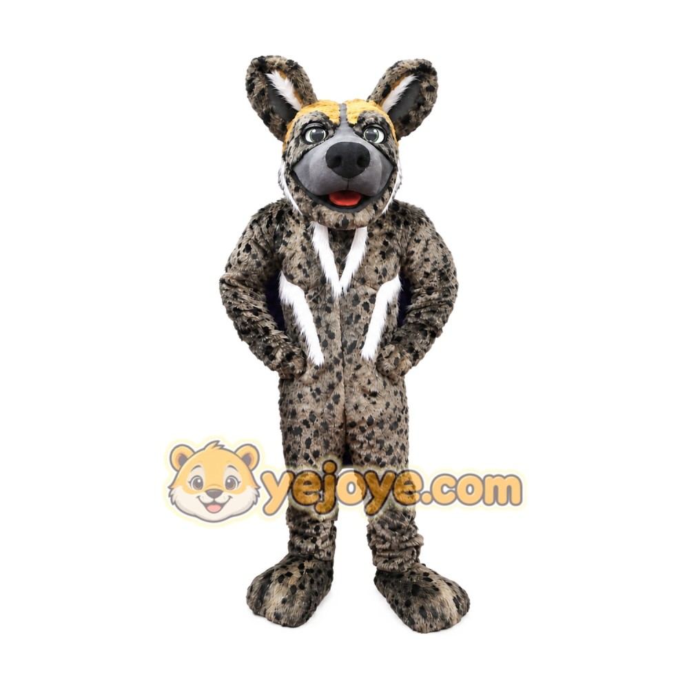 Hyena Mascot Costume for Adults Custom Logo Party Character Suit Hyena Mascot Costume for Adults Custom Logo Party Character Suit