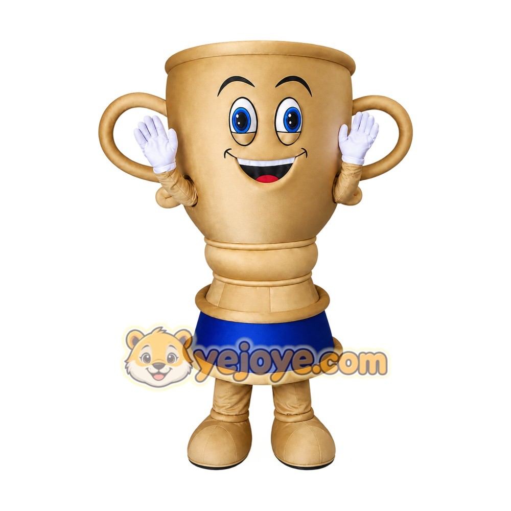 Trophy Mascot Costume for Adults Custom Logo Party Character Suit Trophy Mascot Costume for Adults Custom Logo Party Character Suit
