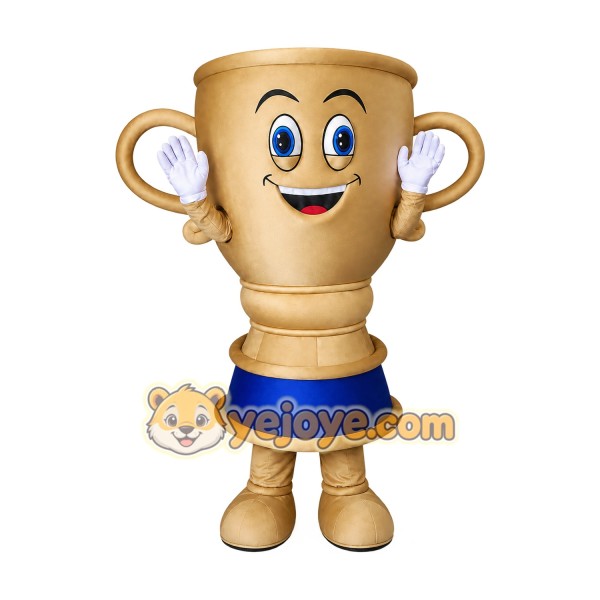 Trophy Mascot Costume for Adults Custom Logo Party Character Suit