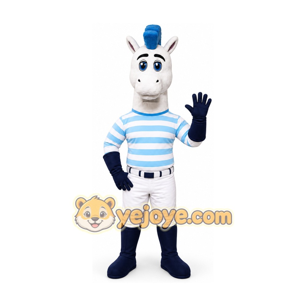 Horse Mascot Costume for Adults Custom Logo Party Character Suit