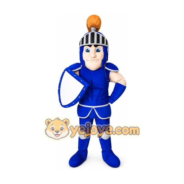 Knight Mascot Costume for Adults Custom Logo Party Character Suit