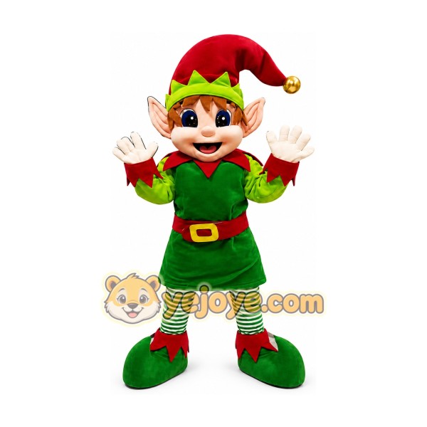 Elf Mascot Costume for Adults Custom Logo Party Character Suit Elf Mascot Costume for Adults Custom Logo Party Character Suit