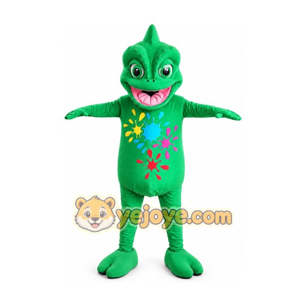 Lizard Mascot Costume for Adults Custom Logo Party Character Suit Lizard Mascot Costume for Adults Custom Logo Party Character Suit