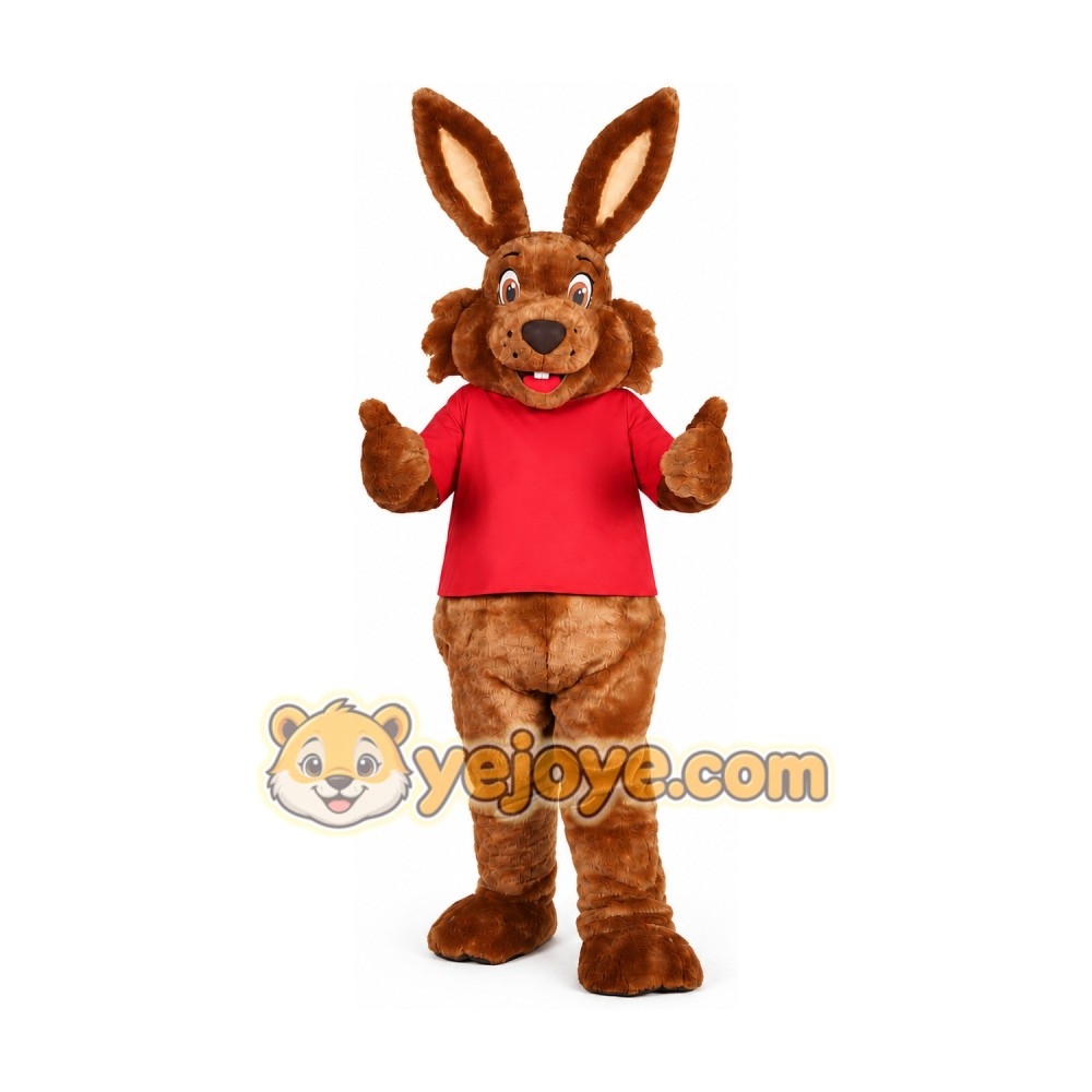 Rabbit Mascot Costume for Adults Custom Logo Party Character Suit Rabbit Mascot Costume for Adults Custom Logo Party Character Suit