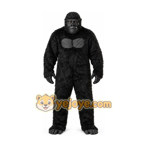 Gorilla Mascot Costume for Adults Custom Logo Party Character Suit Gorilla Mascot Costume for Adults Custom Logo Party Character Suit