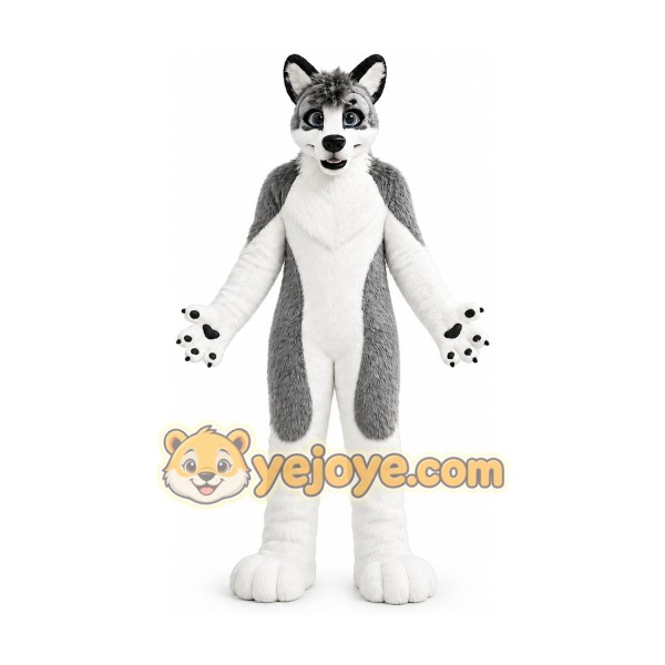 Wolf Mascot Costume for Adults Custom Logo Party Character Suit Wolf Mascot Costume for Adults Custom Logo Party Character Suit