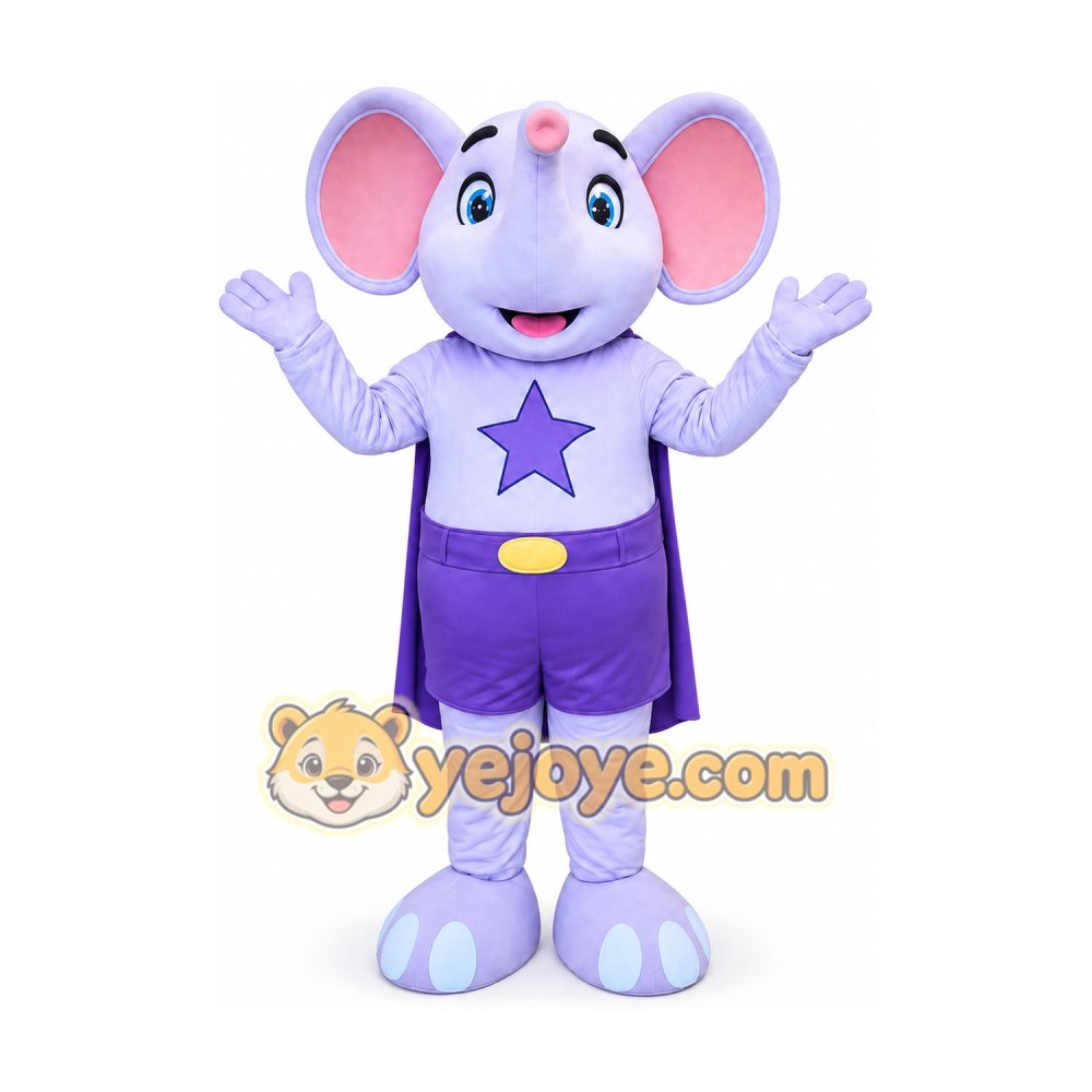 Elephant Mascot Costume for Adults Custom Logo Party Character Suit Elephant Mascot Costume for Adults Custom Logo Party Character Suit
