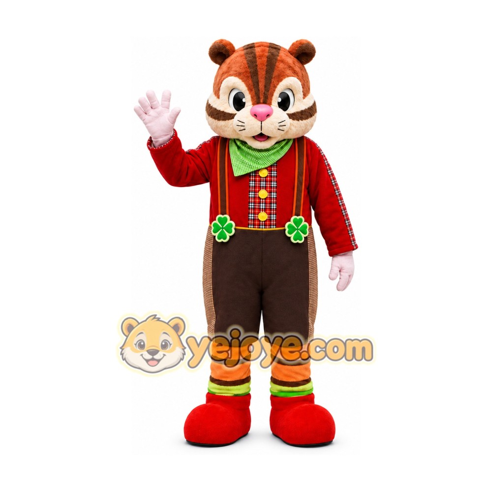 Chipmunk Mascot Costume for Adults Custom Logo Party Character Suit Chipmunk Mascot Costume for Adults Custom Logo Party Character Suit