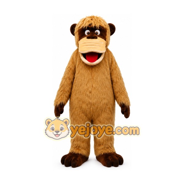 Monkey Mascot Costume for Adults Custom Logo Party Character Suit Monkey Mascot Costume for Adults Custom Logo Party Character Suit