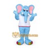 Elephant Mascot Costume for Adults Custom Logo Party Character Suit